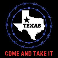 Texas Border Crisis Come And Take It Cropped Pullover Crew