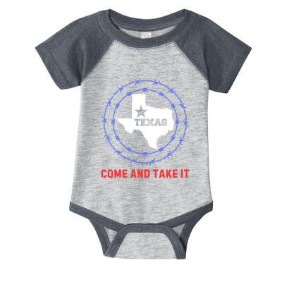 Texas Border Crisis Come And Take It Infant Baby Jersey Bodysuit