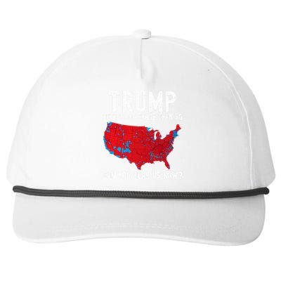 Trump Better Coverage Than 5g Can You Hear Us Now? Snapback Five-Panel Rope Hat