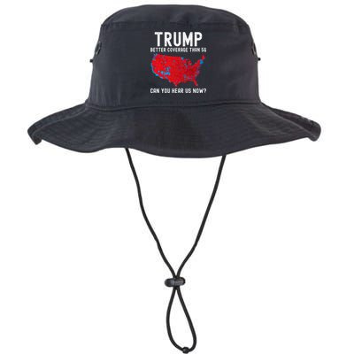 Trump Better Coverage Than 5g Can You Hear Us Now? Legacy Cool Fit Booney Bucket Hat