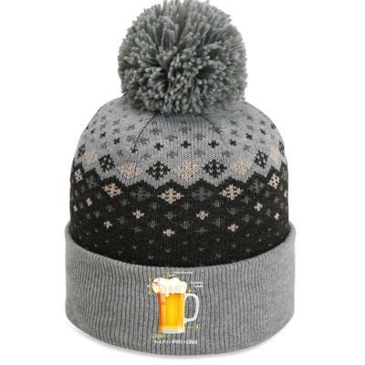 Technical Beer Craft Beergineer Brewer Cool Gift The Baniff Cuffed Pom Beanie