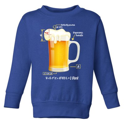 Technical Beer Craft Beergineer Brewer Cool Gift Toddler Sweatshirt