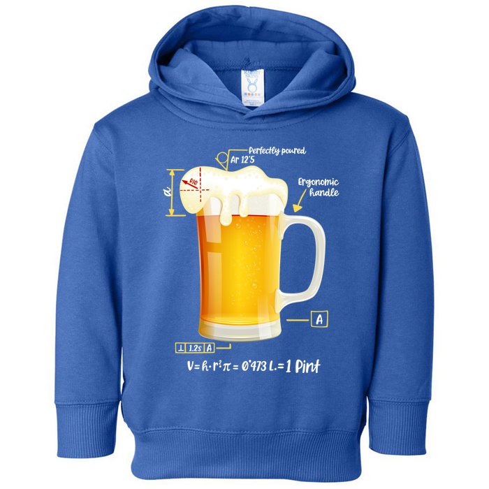 Technical Beer Craft Beergineer Brewer Cool Gift Toddler Hoodie