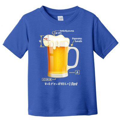 Technical Beer Craft Beergineer Brewer Cool Gift Toddler T-Shirt