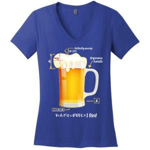 Technical Beer Craft Beergineer Brewer Cool Gift Women's V-Neck T-Shirt