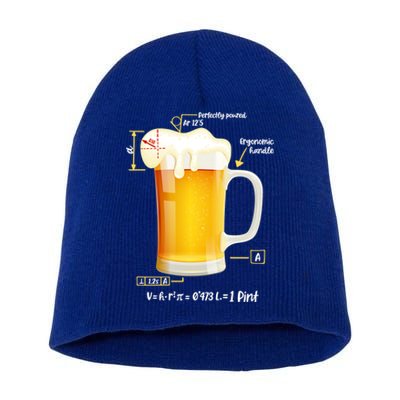 Technical Beer Craft Beergineer Brewer Cool Gift Short Acrylic Beanie