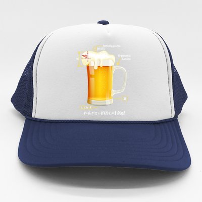 Technical Beer Craft Beergineer Brewer Cool Gift Trucker Hat