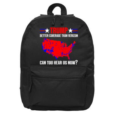 Trump Better Coverage Than Verizon Can You Hear Us Now 16 in Basic Backpack