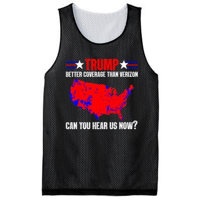 Trump Better Coverage Than Verizon Can You Hear Us Now Mesh Reversible Basketball Jersey Tank