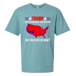 Trump Better Coverage Than Verizon Can You Hear Us Now Sueded Cloud Jersey T-Shirt