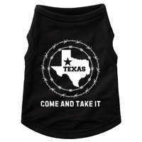 Texas Border Crisis Come And Take It Doggie Tank