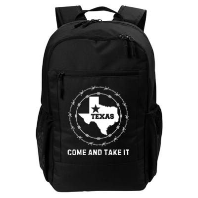 Texas Border Crisis Come And Take It Daily Commute Backpack