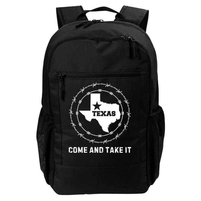 Texas Border Crisis Come And Take It Daily Commute Backpack