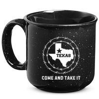 Texas Border Crisis Come And Take It 15oz Campfire Ceramic Mug