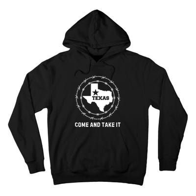 Texas Border Crisis Come And Take It Tall Hoodie