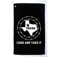 Texas Border Crisis Come And Take It Golf Towel