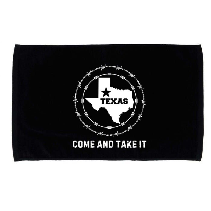 Texas Border Crisis Come And Take It Microfiber Hand Towel