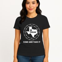 Texas Border Crisis Come And Take It Womens T-Shirt