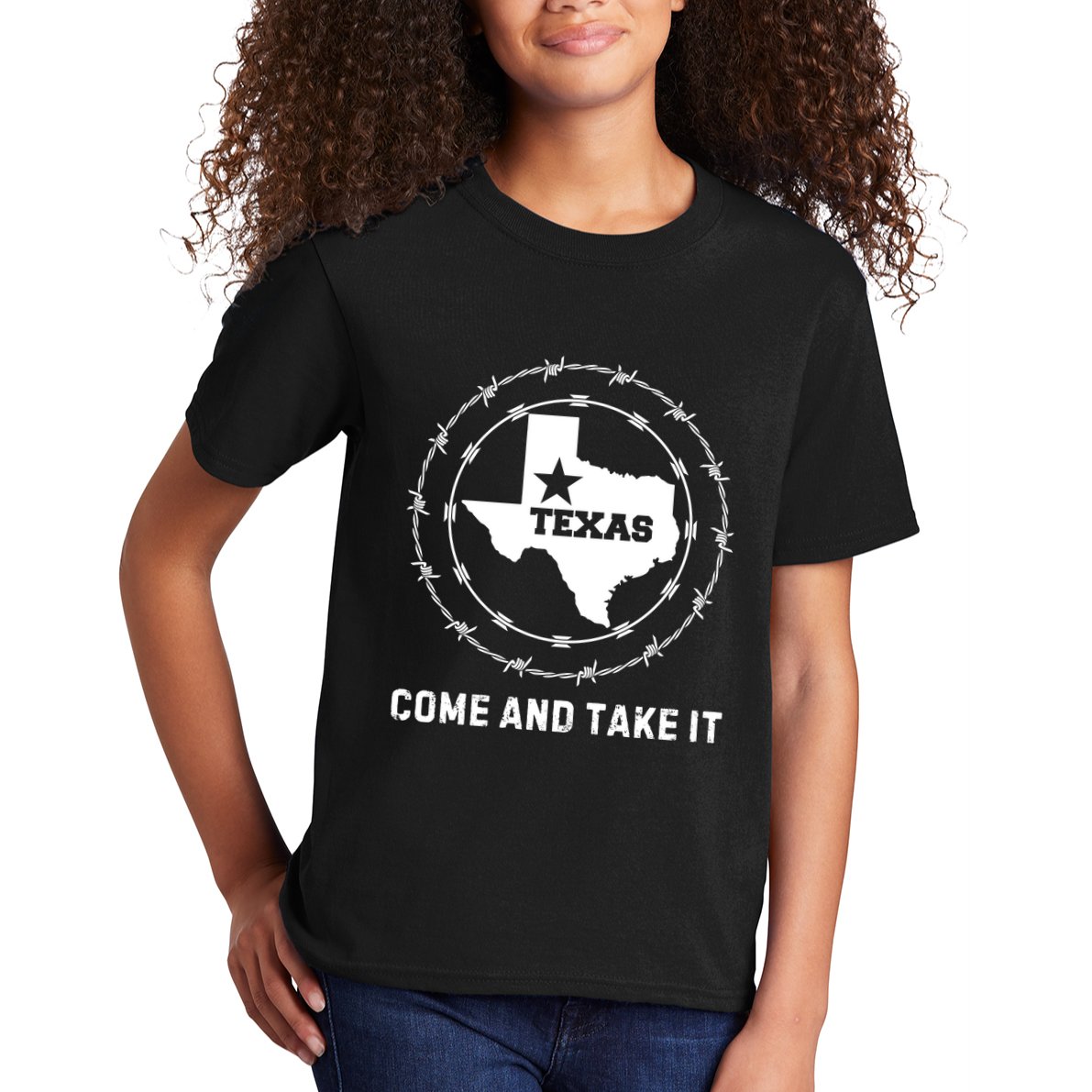 Texas Border Crisis Come And Take It Kids T-Shirt