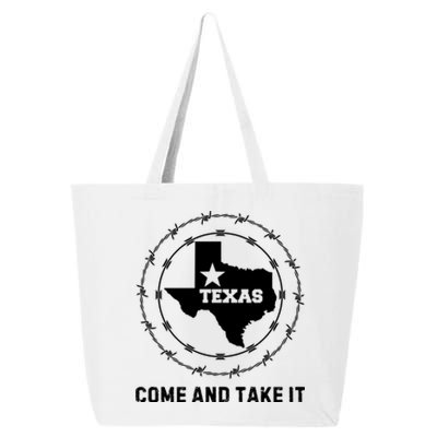 Texas Border Crisis Come And Take It 25L Jumbo Tote