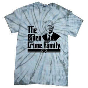 The Biden Chinese Crime Family Puppet Humor Anti Against Tie-Dye T-Shirt