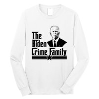 The Biden Chinese Crime Family Puppet Humor Anti Against Long Sleeve Shirt