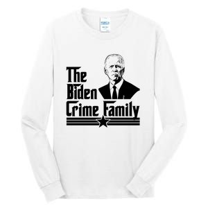 The Biden Chinese Crime Family Puppet Humor Anti Against Tall Long Sleeve T-Shirt