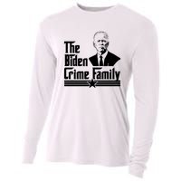 The Biden Chinese Crime Family Puppet Humor Anti Against Cooling Performance Long Sleeve Crew