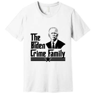 The Biden Chinese Crime Family Puppet Humor Anti Against Premium T-Shirt