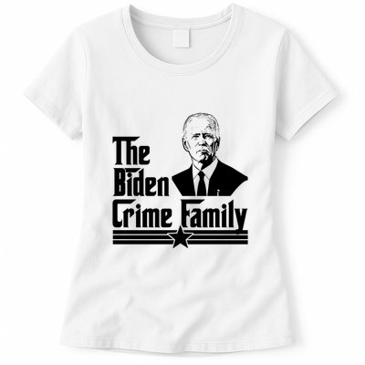 The Biden Chinese Crime Family Puppet Humor Anti Against Womens T-Shirt