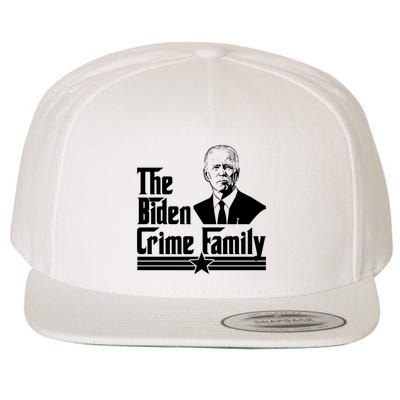 The Biden Chinese Crime Family Puppet Humor Anti Against Wool Snapback Cap