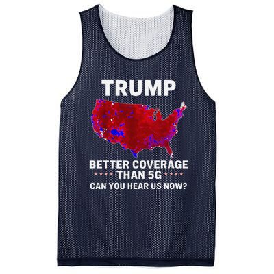 Trump Better Coverage Than 5g Can You Hear Us Now Politics Mesh Reversible Basketball Jersey Tank