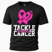 Tackle Breast Cancer Ribbon Football Performance Shirt