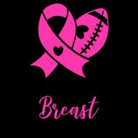 Tackle Breast Cancer Ribbon Football Mug