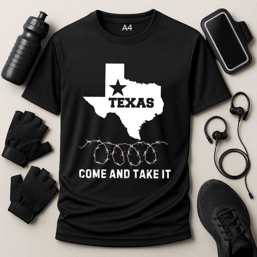 Texas Border Crisis Come And Take It Performance Shirt