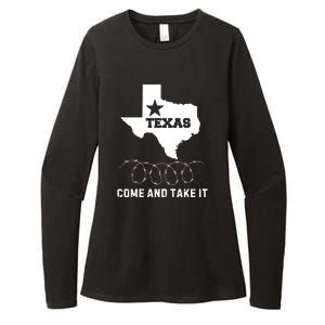 Texas Border Crisis Come And Take It Womens CVC Long Sleeve Shirt