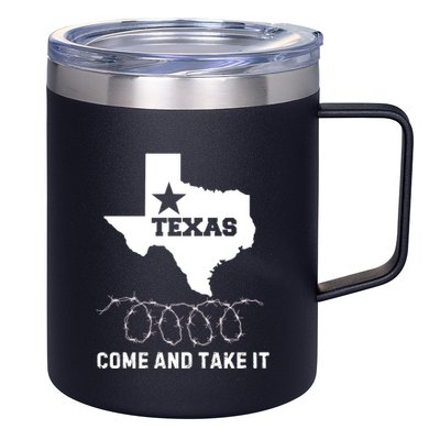 Texas Border Crisis Come And Take It 12oz Stainless Steel Coffee Mug