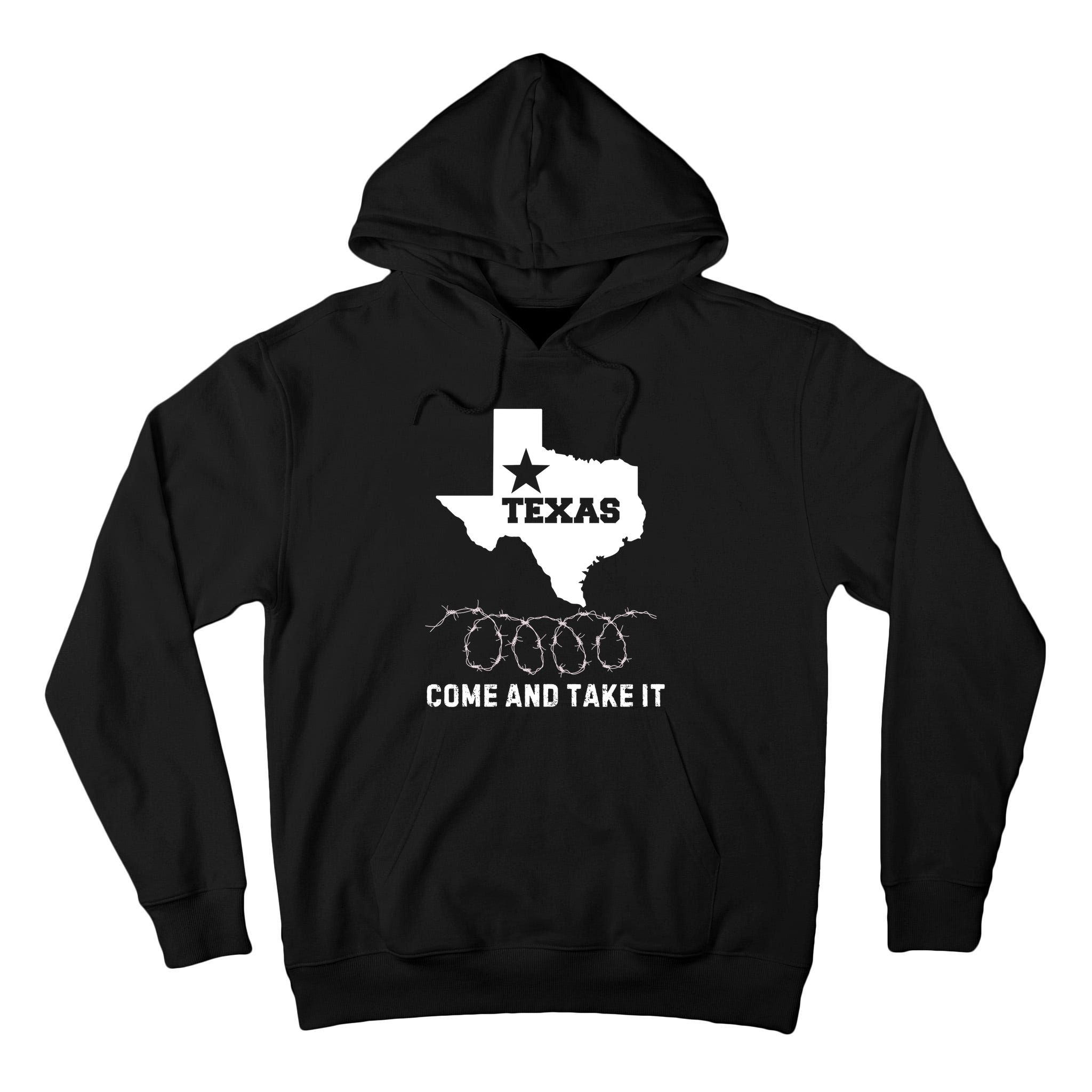 Texas Border Crisis Come And Take It Tall Hoodie