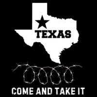 Texas Border Crisis Come And Take It Cropped Pullover Crew