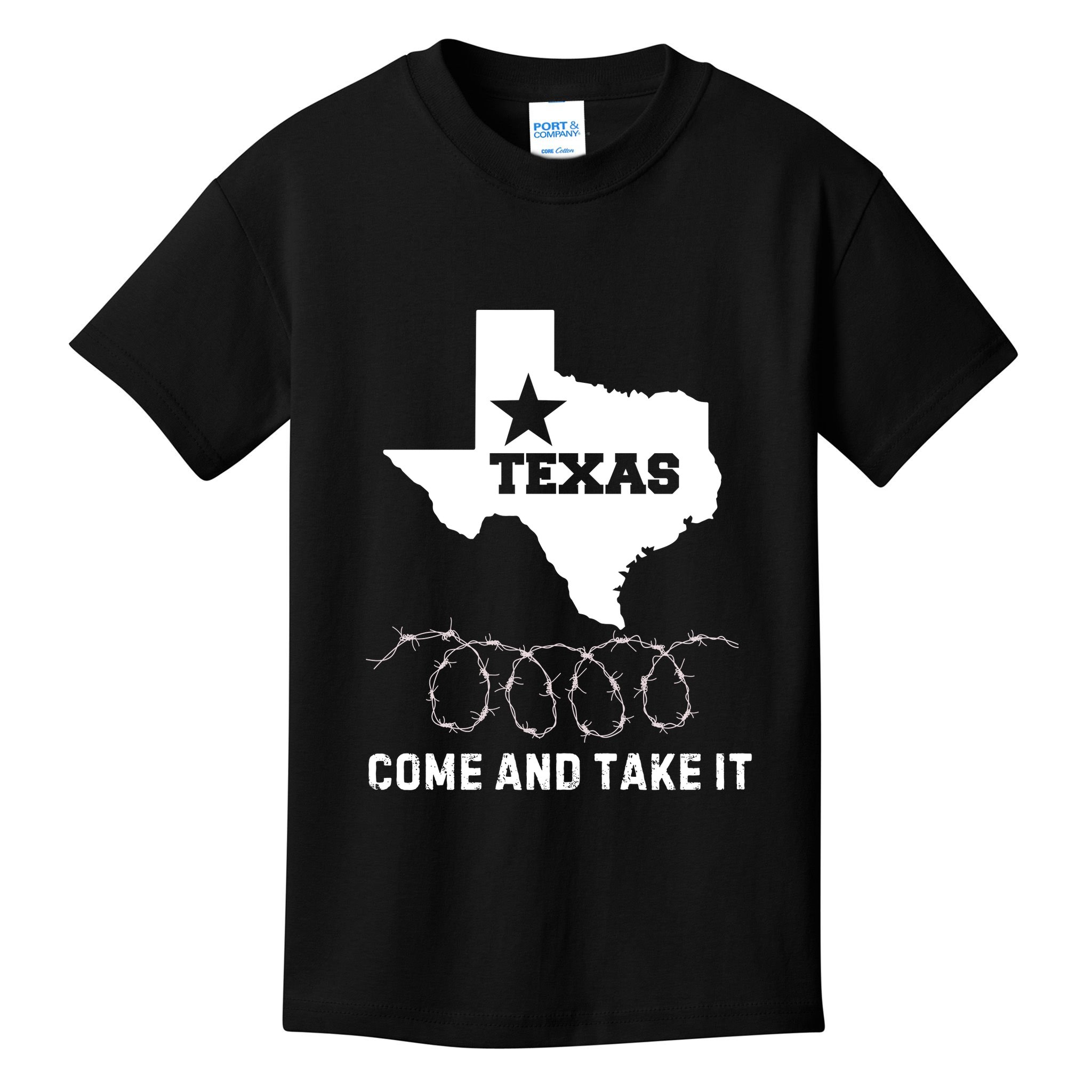 Texas Border Crisis Come And Take It Kids T-Shirt