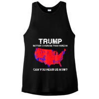 Trump Better Coverage Than Verizon Can You Hear Us Now Ladies PosiCharge Tri-Blend Wicking Tank