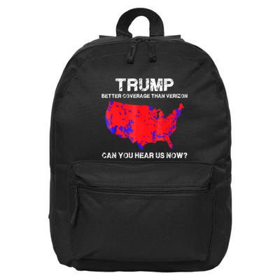 Trump Better Coverage Than Verizon Can You Hear Us Now 16 in Basic Backpack