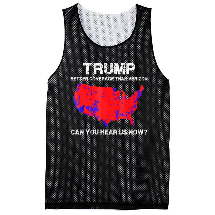 Trump Better Coverage Than Verizon Can You Hear Us Now Mesh Reversible Basketball Jersey Tank