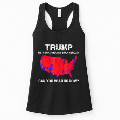 Trump Better Coverage Than Verizon Can You Hear Us Now Womens Tank Top