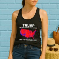 Trump Better Coverage Than Verizon Can You Hear Us Now Womens Tank Top