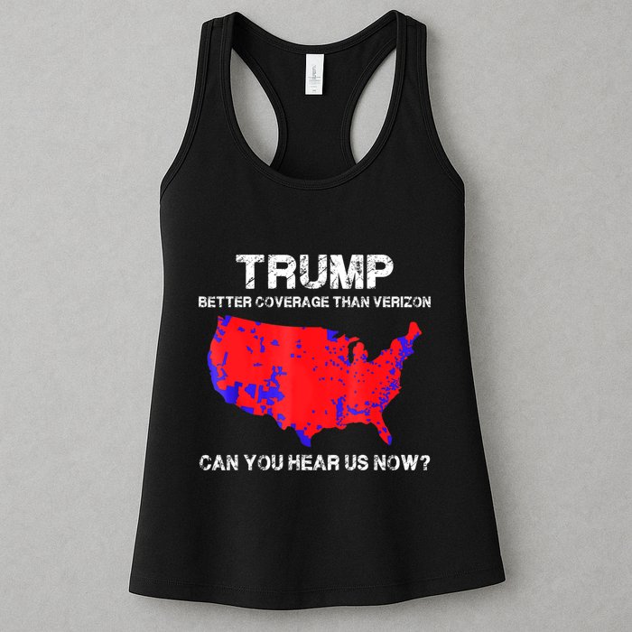 Trump Better Coverage Than Verizon Can You Hear Us Now Womens Tank Top