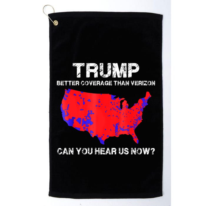 Trump Better Coverage Than Verizon Can You Hear Us Now Golf Towel