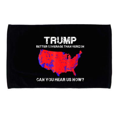Trump Better Coverage Than Verizon Can You Hear Us Now Microfiber Hand Towel