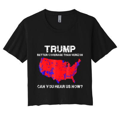 Trump Better Coverage Than Verizon Can You Hear Us Now Crop Top