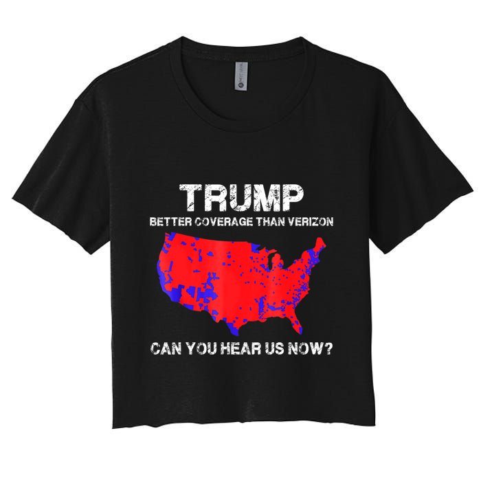 Trump Better Coverage Than Verizon Can You Hear Us Now Crop Top